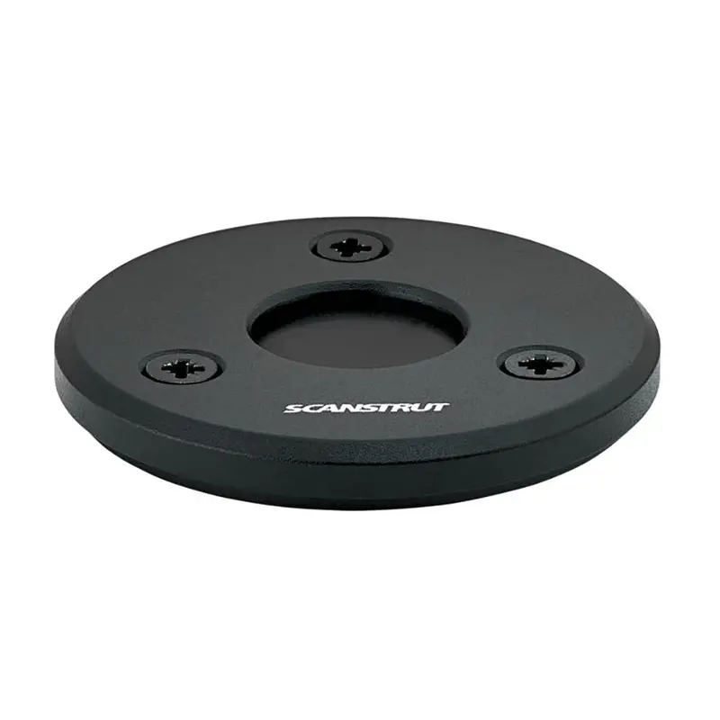 Scanstrut Black Anodized Aluminum Low-Profile Cable Seal – For Cables 9–14Mm, Connectors ≤21Mm (Ds-Lp-21B-Blk) 1