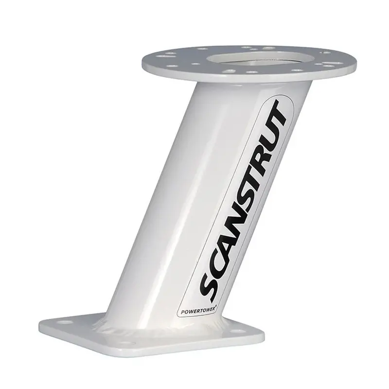 Scanstrut Camera Powertower Mount – 6-Inch White Pole For Marine Cameras 1