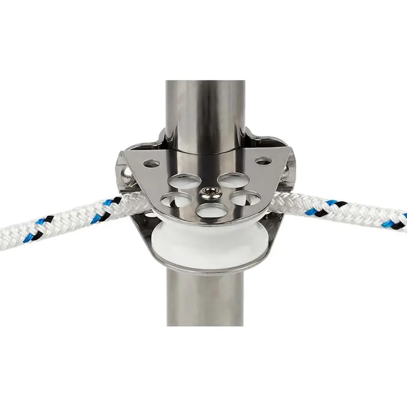 Schaefer Clamp-On Stanchion Lead Block For Furling Lines – 1" Ball Bearing – Model 300-34 2