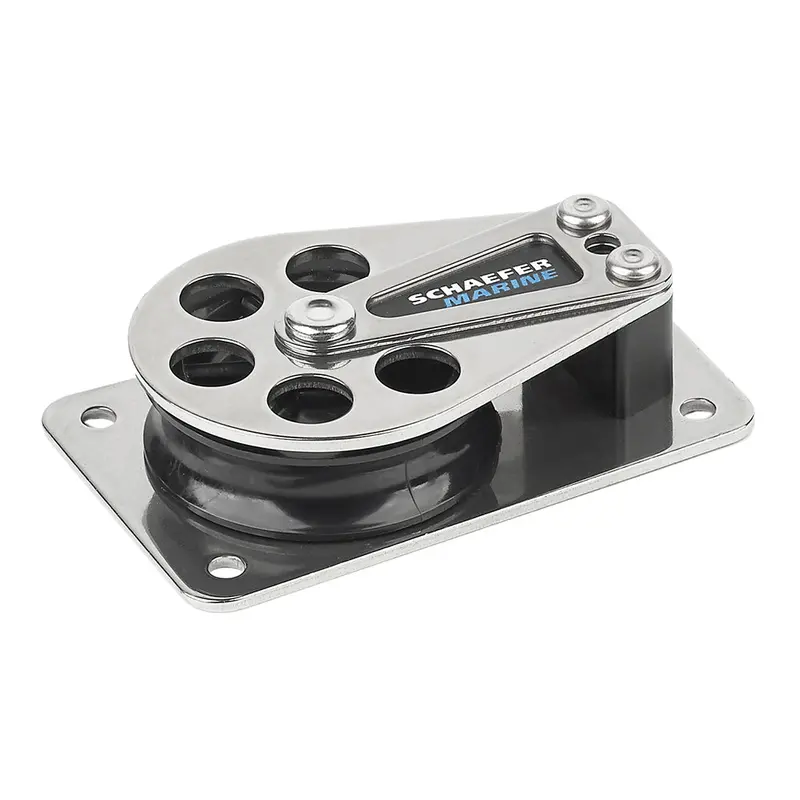 Schaefer Series 5 Flat-Base Block With Stainless Steel Cheeks – Model 505-11 1
