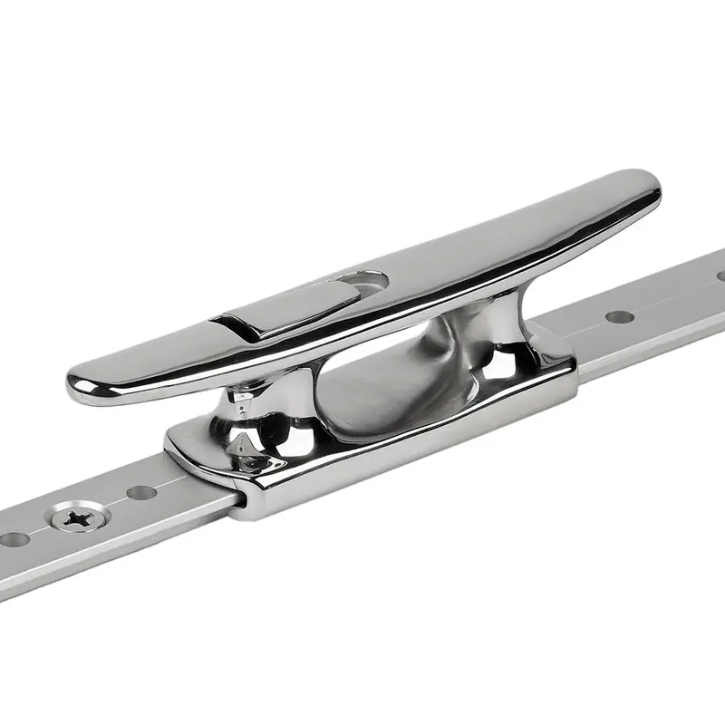 Schaefer Stainless Mid-Rail Chock/Cleat For 1" Rails – Model 70-74 1