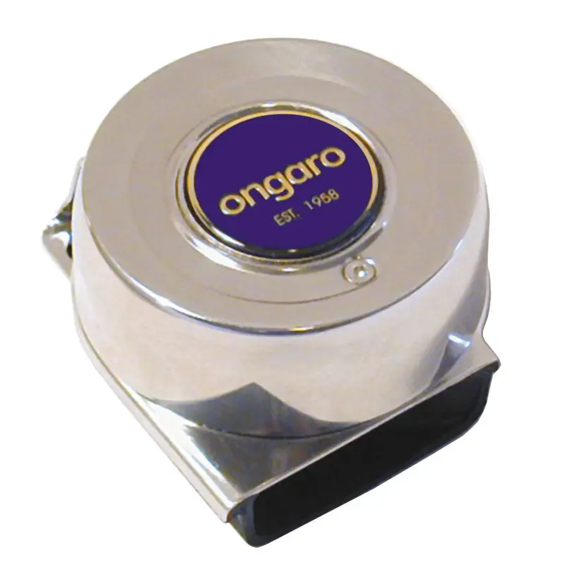Schmitt Marine All-Stainless Mini Compact Single Horn – 12V Sleek Marine Horn [10036] 1