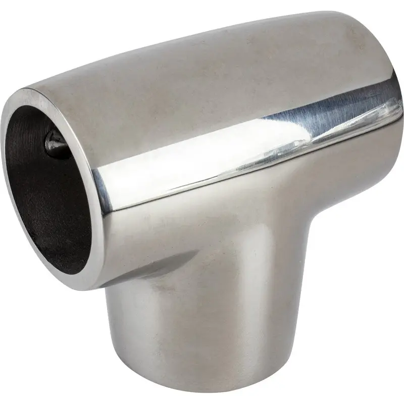 Sea-Dog 1-Inch 90° Stainless Steel Handrail Tee — Investment Cast 316 [290901-1] 1