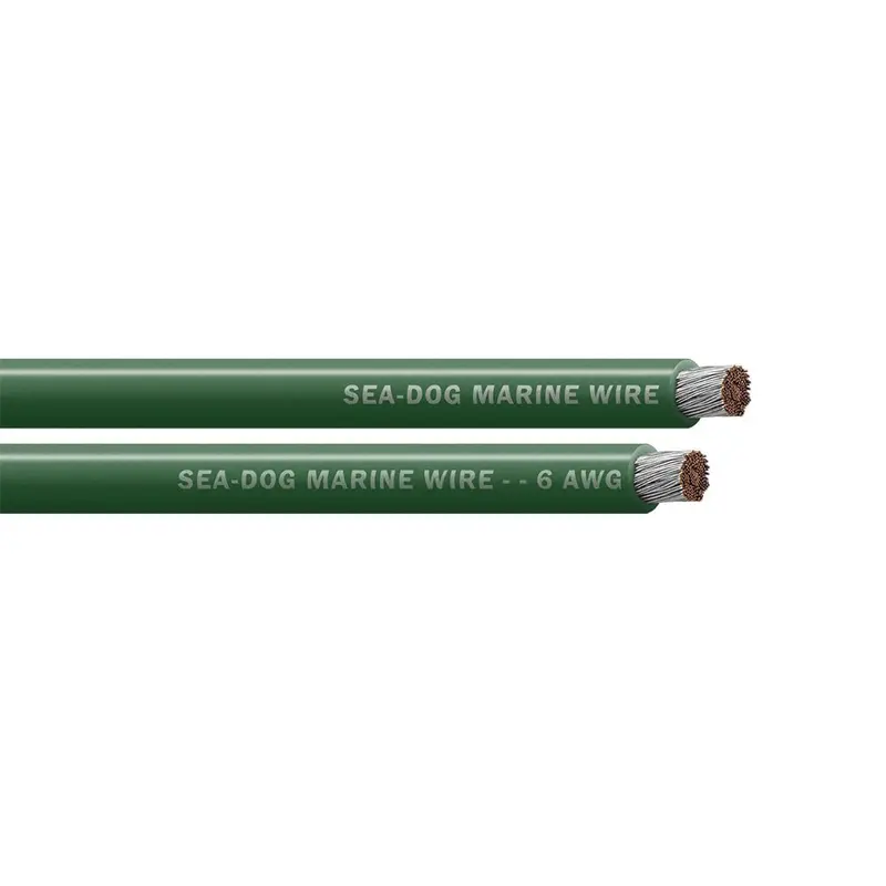 Sea-Dog 6 Awg Green Battery Cable Roll – 25 Feet 1