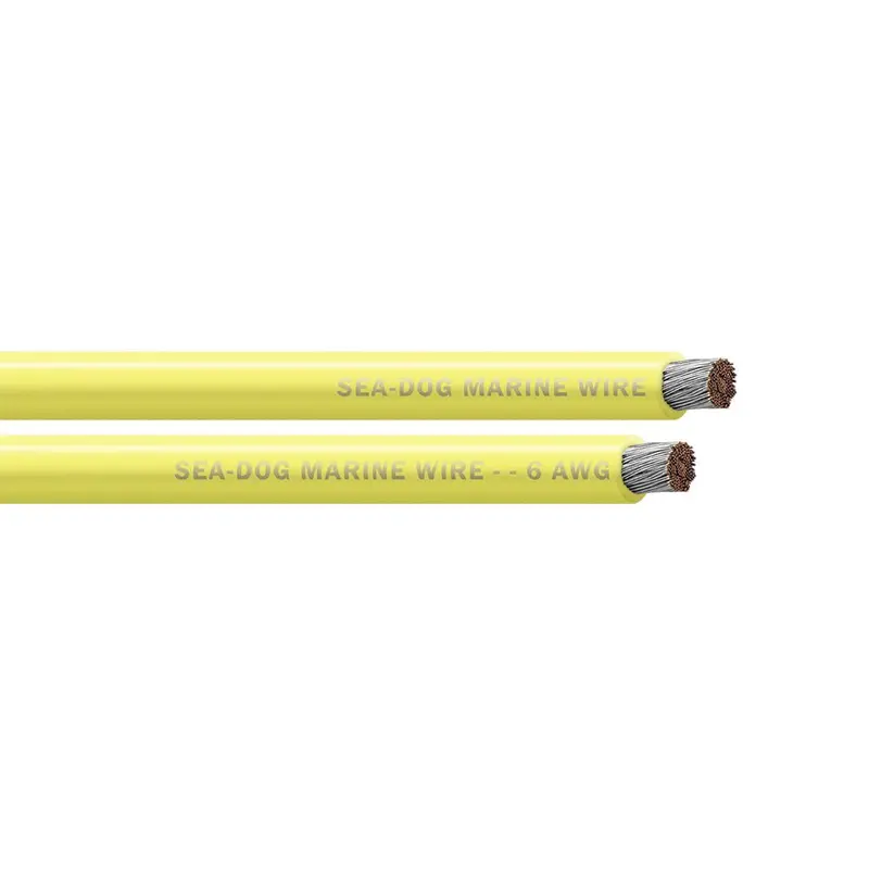 Sea-Dog 6 Awg Yellow Battery Cable Roll – 500 Feet 1