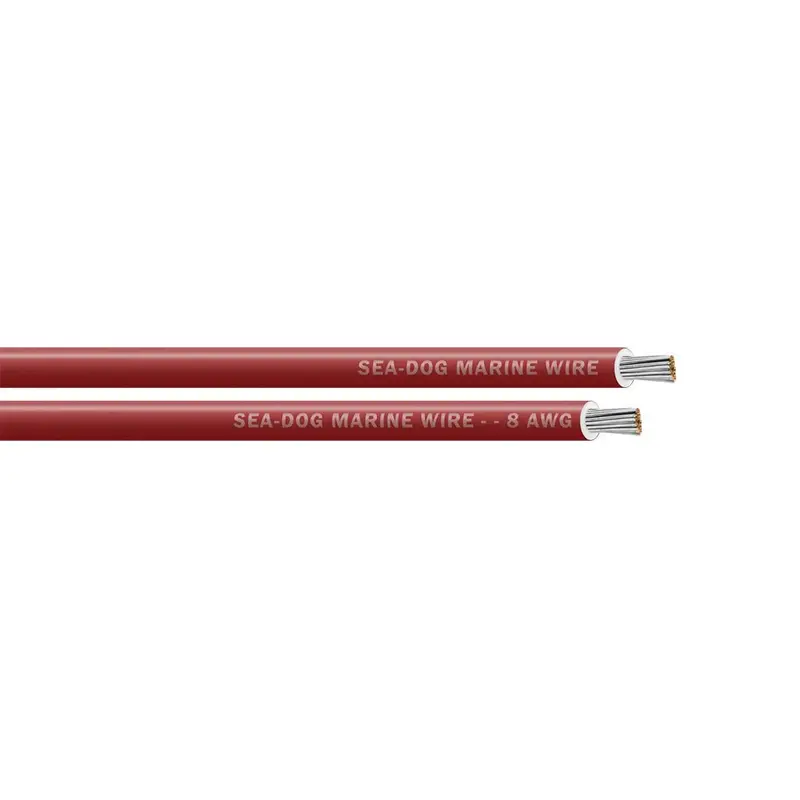 Sea-Dog 8 Awg Red Marine Primary Wire – 500-Foot Spool [8008027] 1