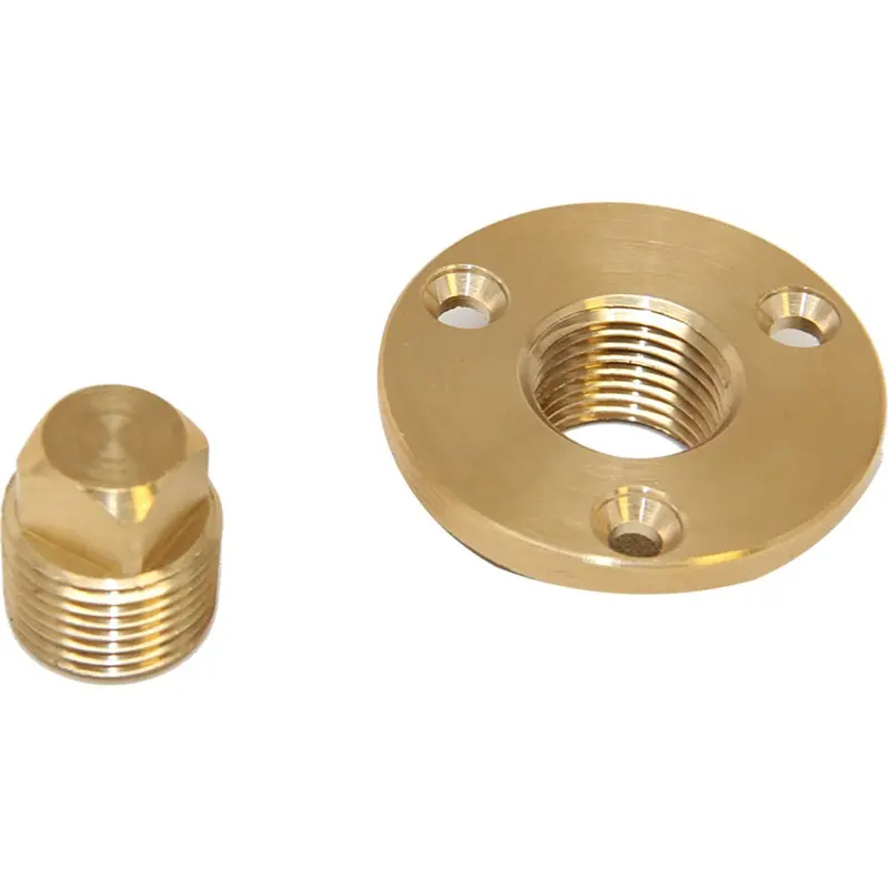 Sea-Dog Garboard Drain Plug – Precision Bronze Machining – 520040-1 1