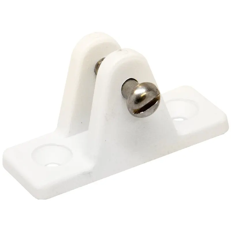 Sea-Dog White Nylon Angled Deck Hinge – Model 273231-1 1