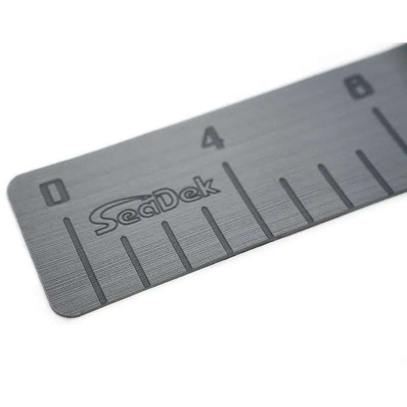 Seadek 36-Inch Fish Ruler – Storm Grey Marine-Grade Measuring Tool With Logo 1
