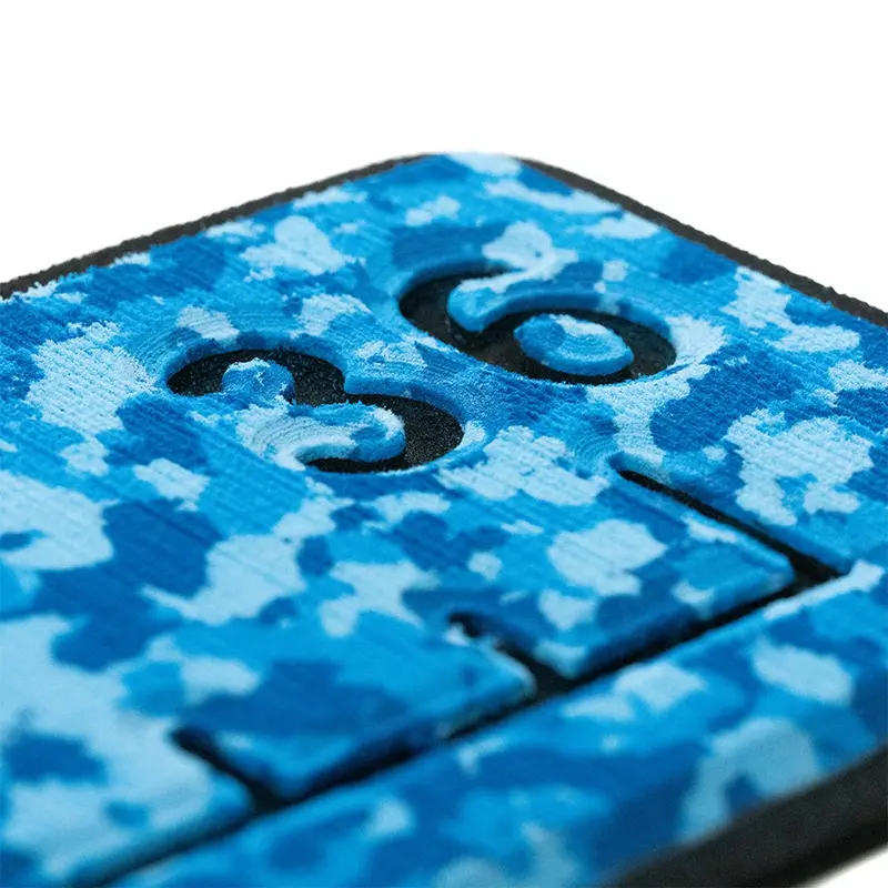 Seadek 36" Routed Ruler Marine Trim – Aqua Camo & Black, 6Mm Brushed Texture [53583-80336] 1