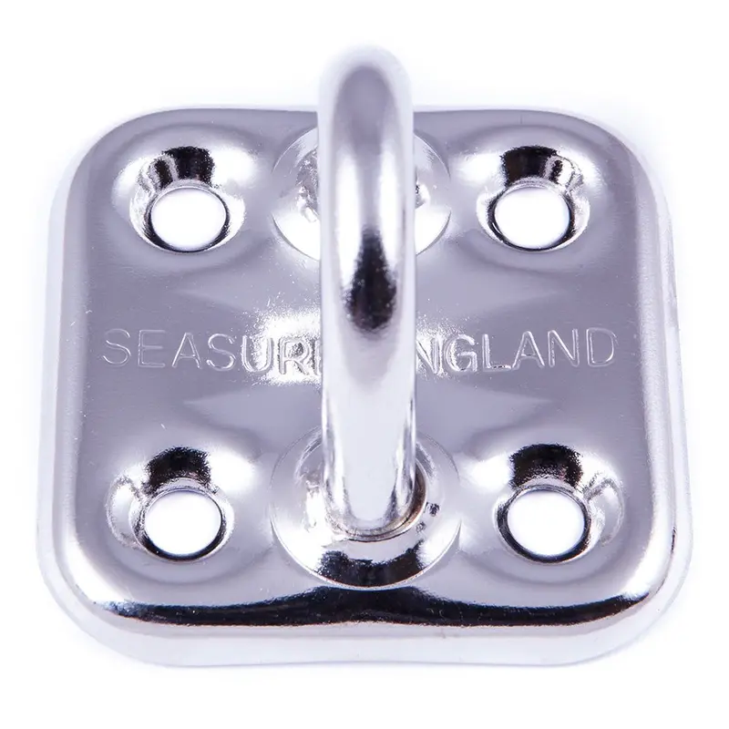 Seasure 46Mm Square Pad Eye Mounting Plate 1