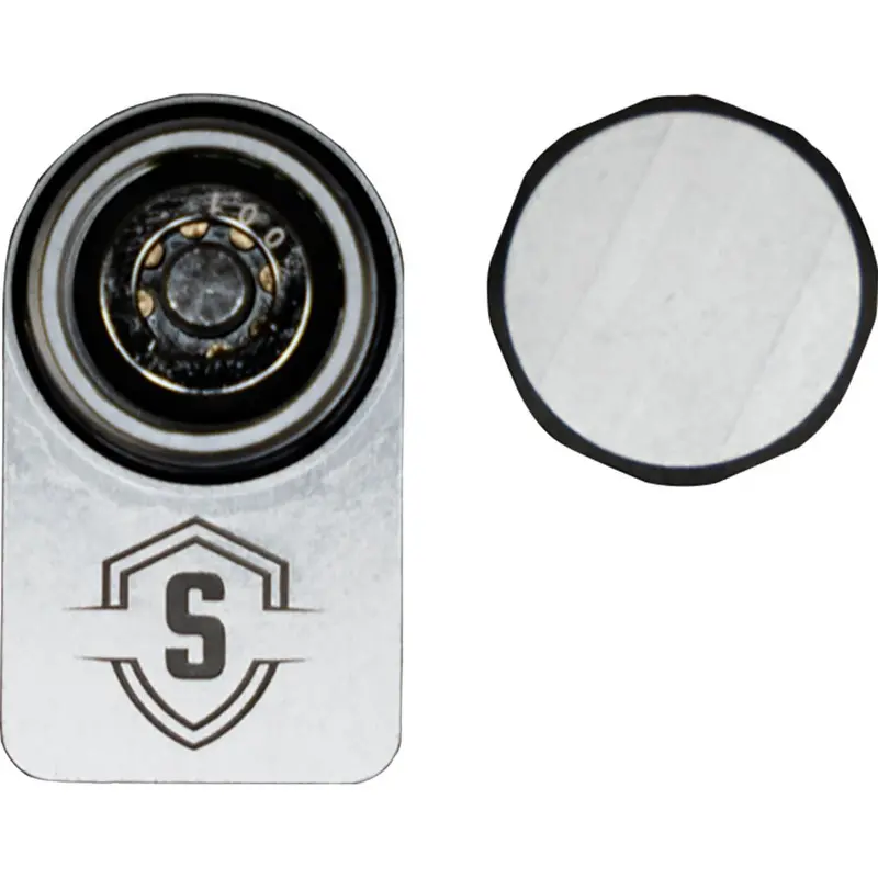 Secure Outdoors Elite Single Power-Pole Pv Lock In Silver [So-El-S-Pv-Sv] 1