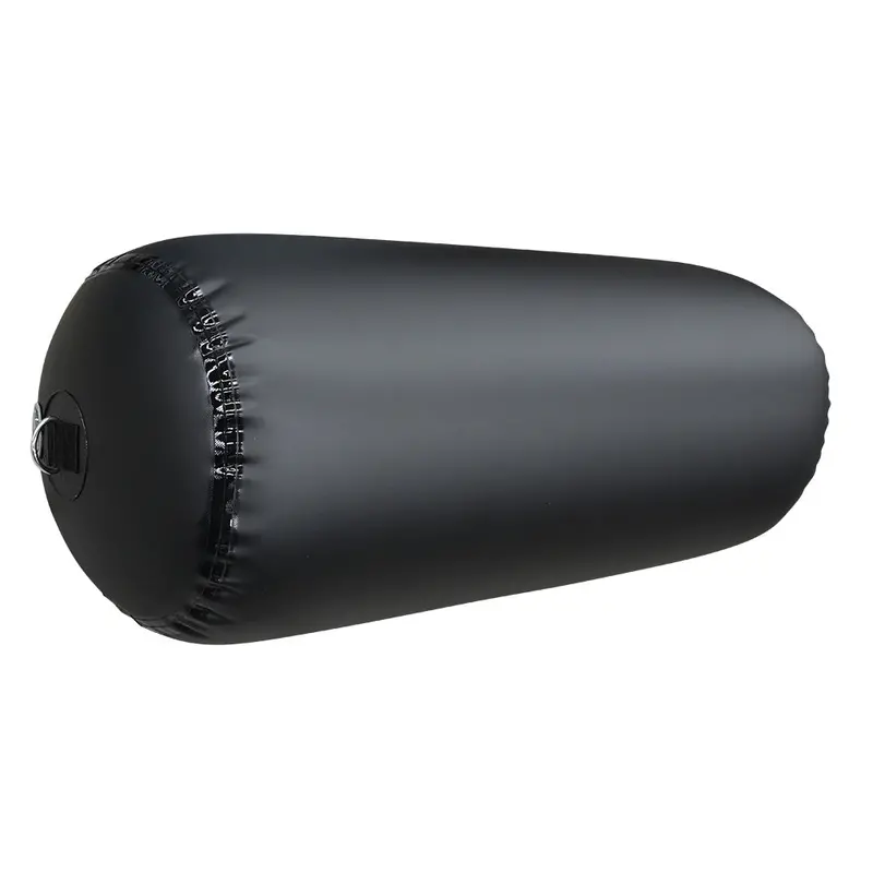 Seipel Marine Compact Inflatable Fender – 12" X 30", Black, Model M3400 1
