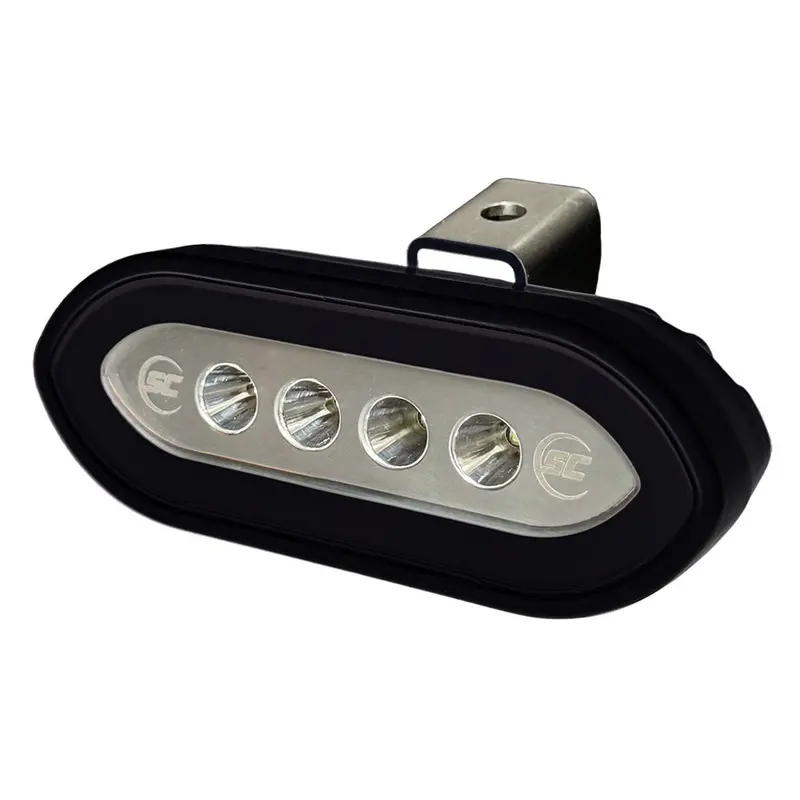 Shadow-Caster Bracket-Mount Spreader Light – Black Housing, Cool White Output 1