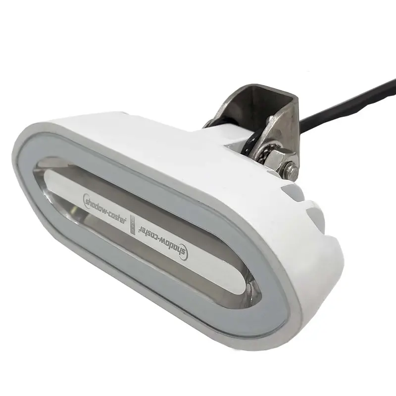 Shadow-Caster Scm-Sl Spreader Light – Bracket Mount, White Housing, Warm White Only [Scm-Slb-Gw-Wh] 1