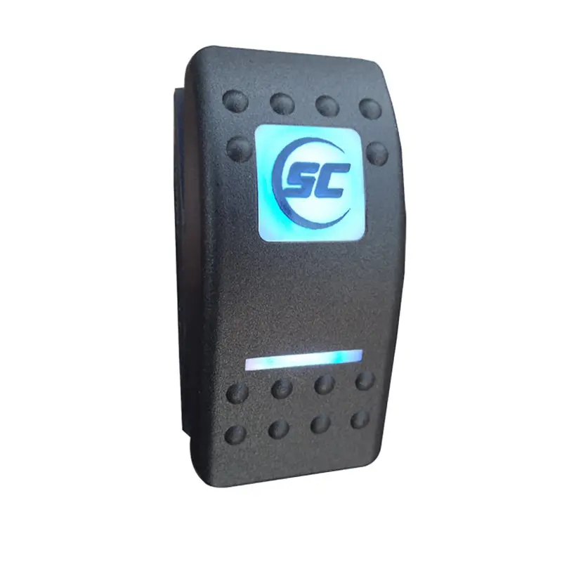Shadow-Caster Scm-Switch-O/O/M Led Control Switch — 3-Position (On/Off/Momentary) Marine Grade 1
