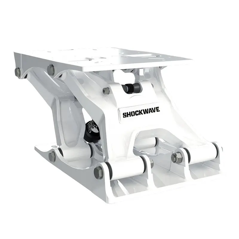Shockwave S5-Al White Aluminum Suspension Base – Lightweight Support 1
