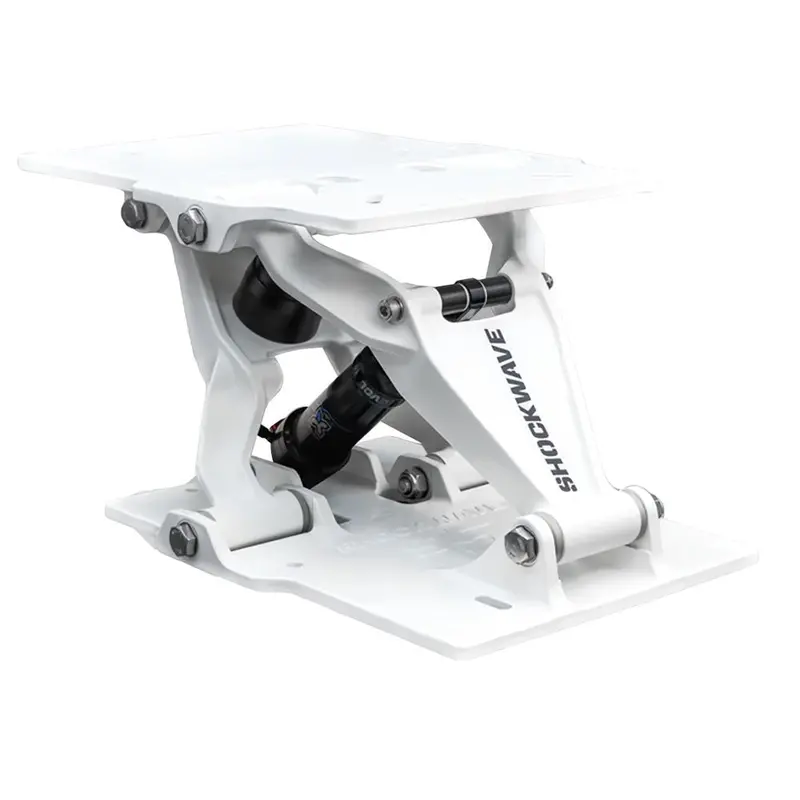 Shockwave S5-Lw White Low-Profile Suspension Base 1