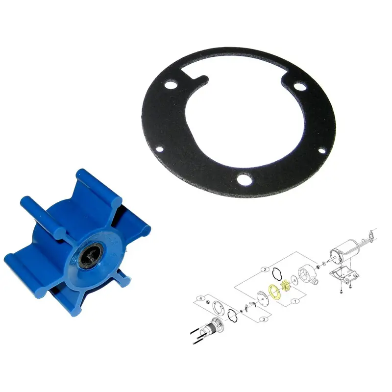 Shurflo Pentair 3200-Series Macerator Impeller Service Kit With Gasket 1