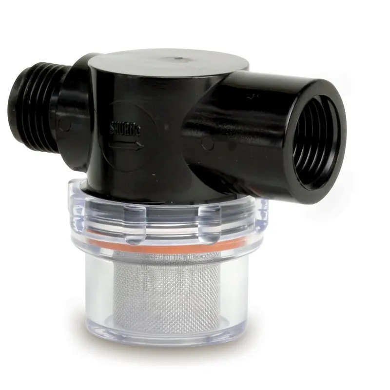 Shurflo Pentair Twist-On Water Filter – 1/2" Npt Inlet And Clear Housing 1