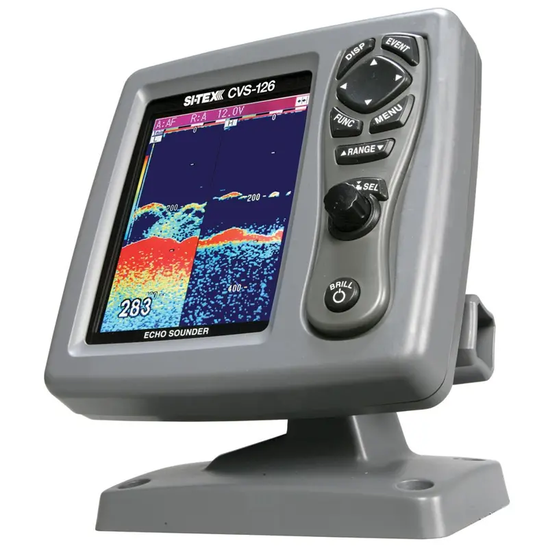 Si-Tex Cvs-126 Dual-Frequency Color Echo Sounder For Depth & Bottom Imaging [Cvs-126] 1