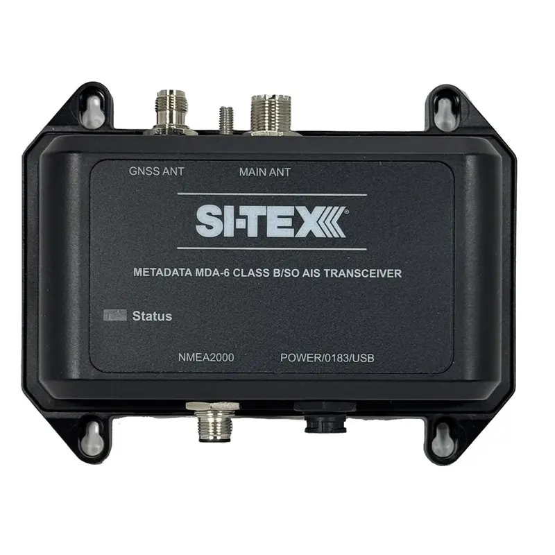 Si-Tex Mda-6 Class B/So Ais Transceiver — 5W Output With Bluetooth, Wi-Fi, Nmea 0183 & Isolated Usb [Mda-6] 1