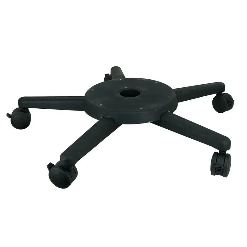 Springfield 5-Legged Deck Base With Mounting Plate – Black Finish – Model 1580550-Blk 1