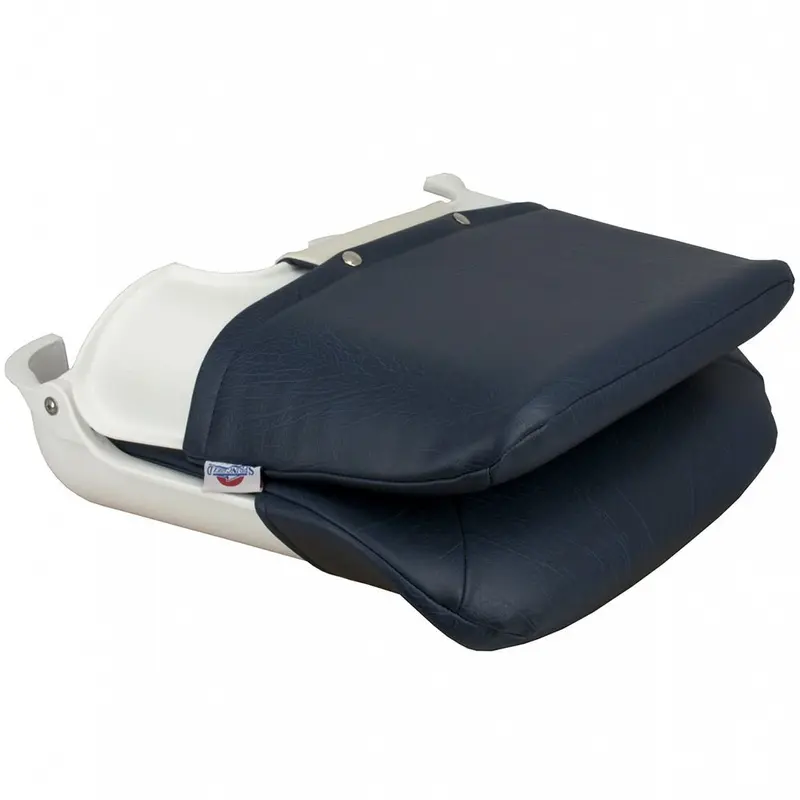 Springfield Skipper Fold-Down Seat In White/Blue [1061016] 2