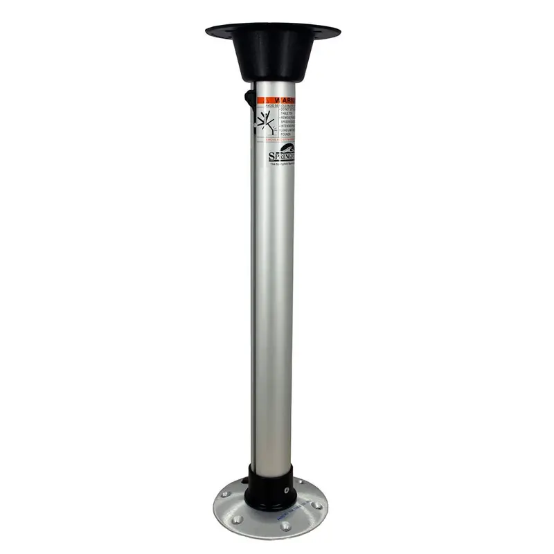Springfield Uni-Lock Table Pedestal Package – 2-3/8" Diameter, 27" Height, White – Model 1690727-Sl 1