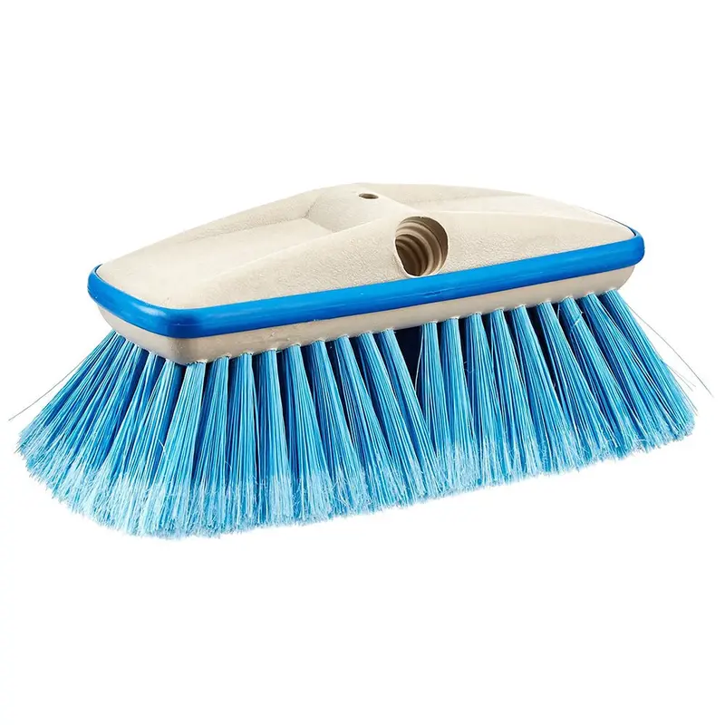 Star Brite Deluxe Medium-Blue 8" Marine Wash Brush With Bumper & Dual Connection [40162] 1