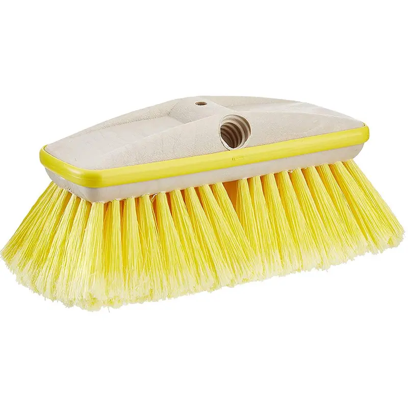 Star Brite Deluxe Yellow Soft-Tip 8" Marine Brush With Bumper & Dual Mount [40161] 1