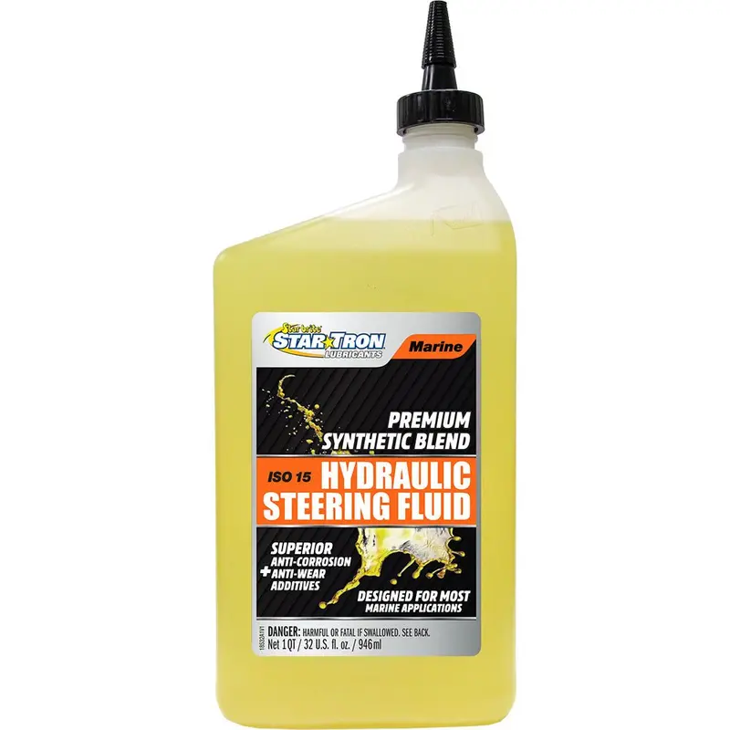 Star Brite Hydraulic Steering Fluid – Iso 15 Synthetic Blend, 32 Oz Refill Size [18532] 1