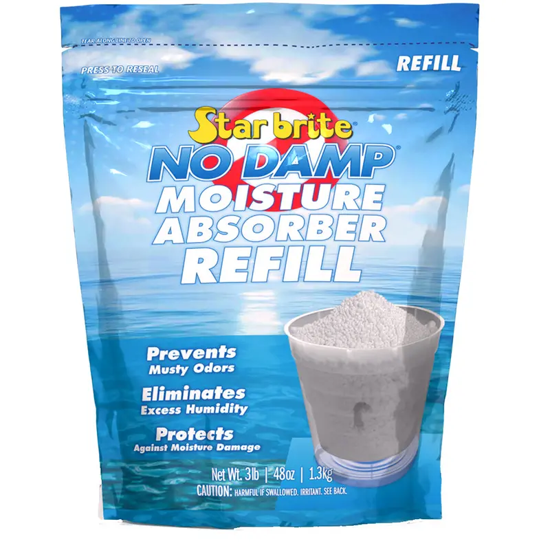 Star Brite No Damp Moisture Absorber Refill – High-Capacity Desiccant (48 Oz) 1