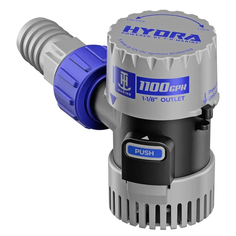 T-H Marine Hydra 1100 Gph Cartridge Bilge Pump – 12V Dc 1