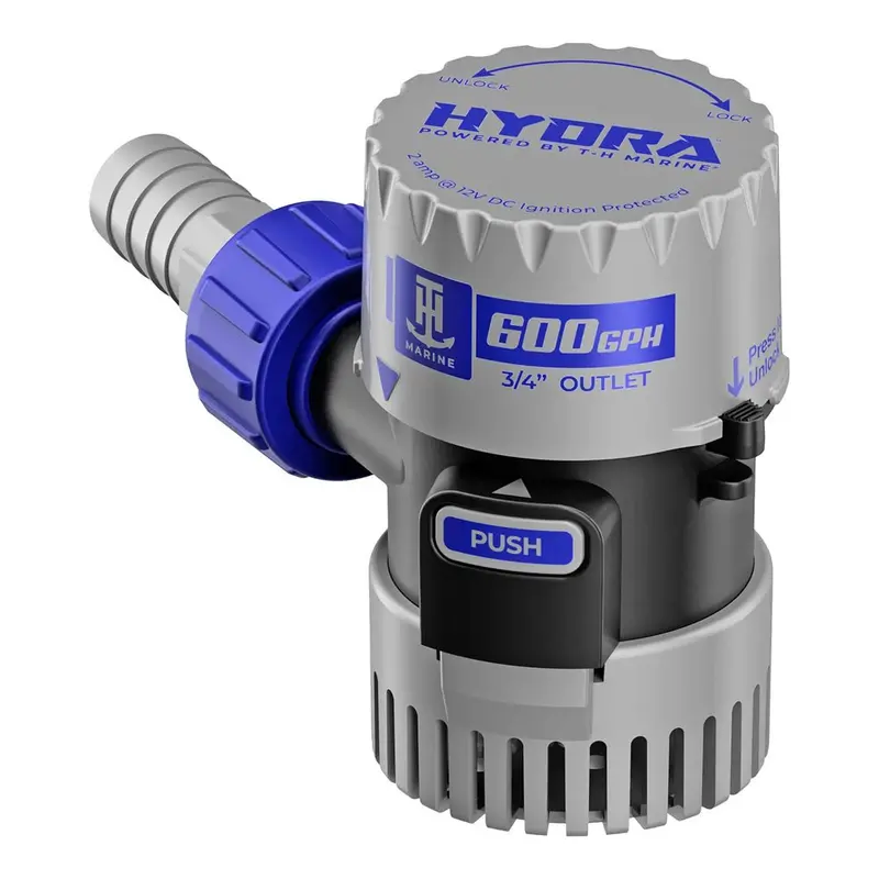 T-H Marine Hydra 600 Gph Cartridge Bilge Pump – 12V Dc 1