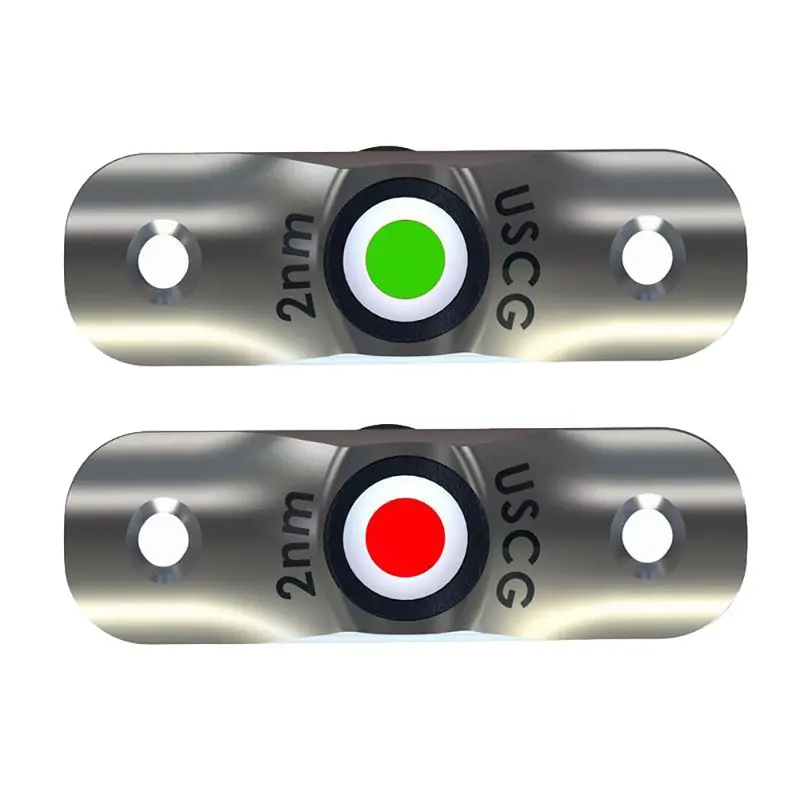 Taco F38-6800D Rub Rail–Mounted Led Navigation Light Set – 2.5 Inch Dual-Color 1