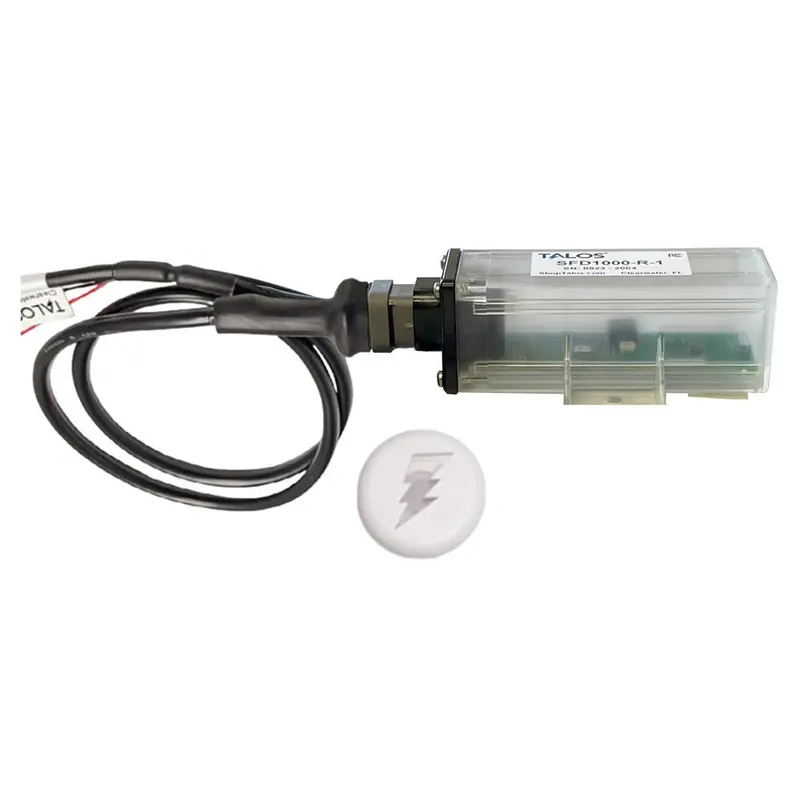 Talos Remote Lightning Detector With 20-Foot Cable – White Round Indicator And Translucent Housing [Sfd1000R-T1-Wo-Wh-20Ft] 1