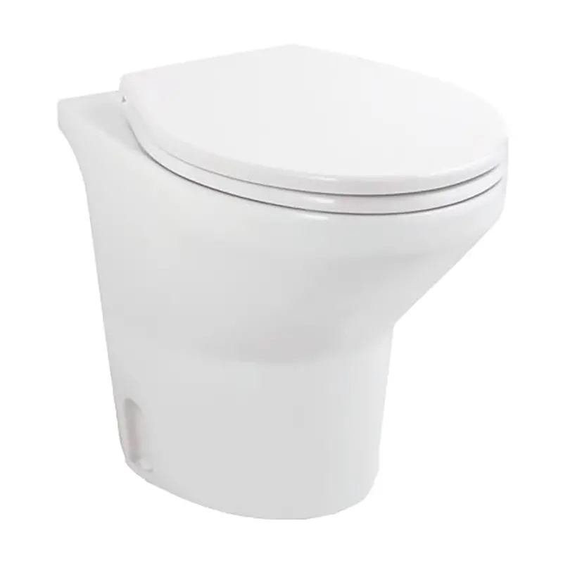Thetford Compass Touch High-Height Rv Toilet – 12V White Model 1