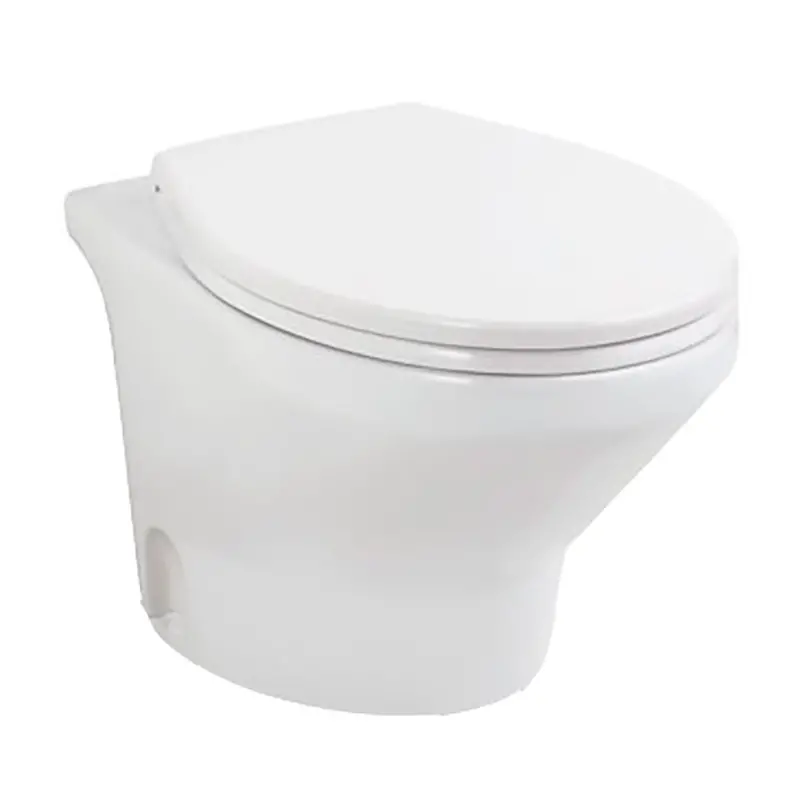 Thetford Compass Touch Rv Toilet – Low-Profile, White, 24V Dc Model 1