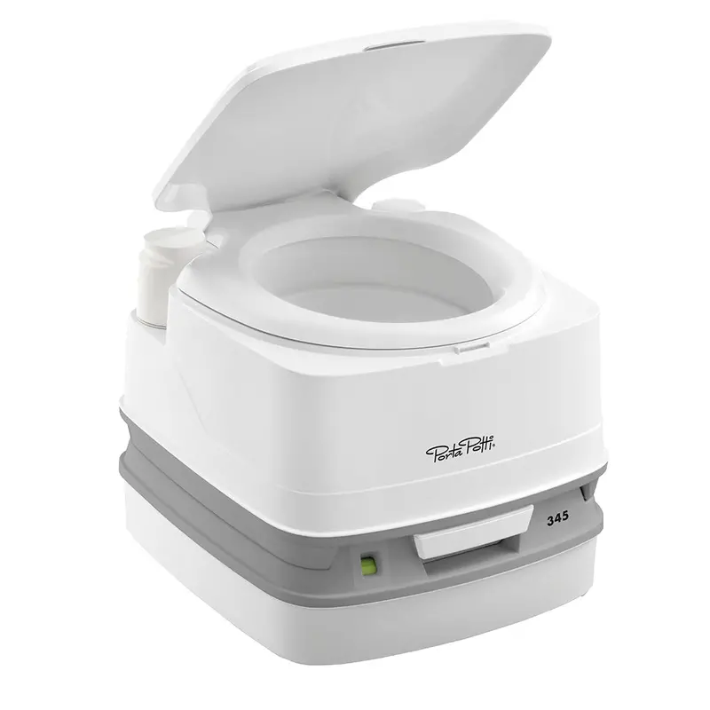 Thetford Porta Potti 345 Compact Marine Toilet – Lightweight, Odor-Control Design, 92814 1