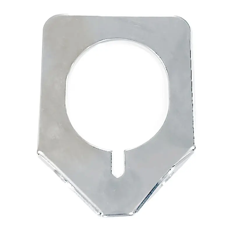 Tigress Stainless Steel Backing Plate For 10.5-Inch Screwless Swivel Rod Holder 1