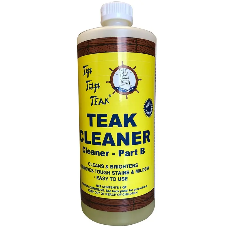 Tip Top Teak Cleaner Part B – Quart-Sized Activator Solution [Tc862] 1