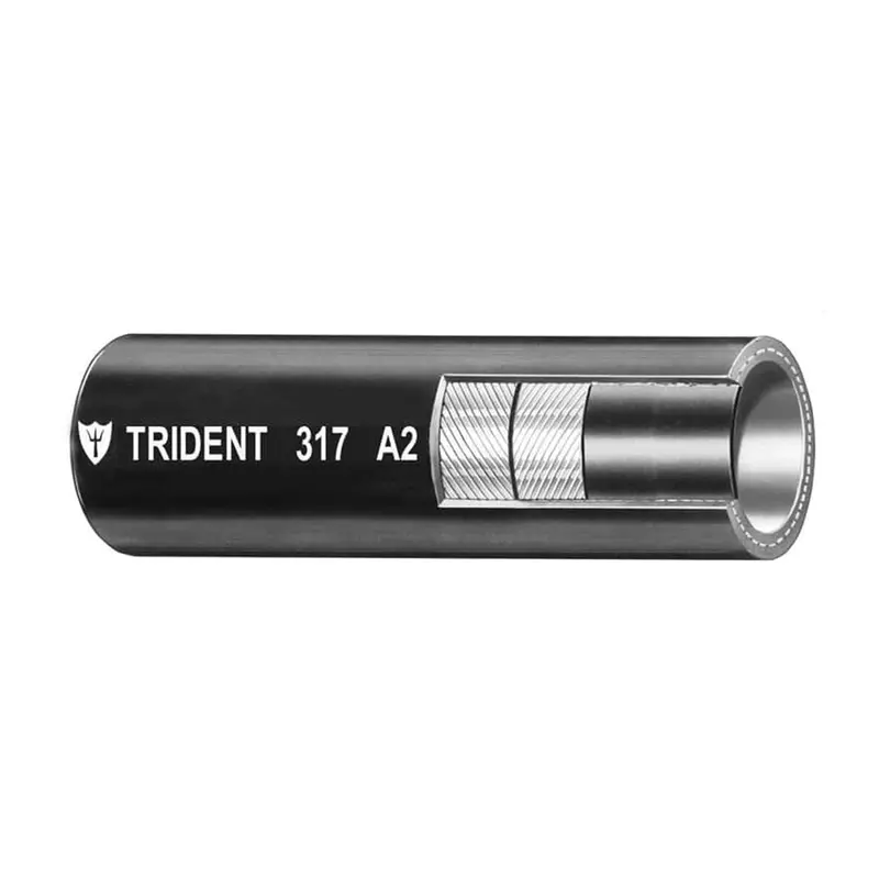 Trident Marine 5/8" A2 Fuel Vent Line Hose — Black, Sold By The Foot [317-0580-Ft] 1