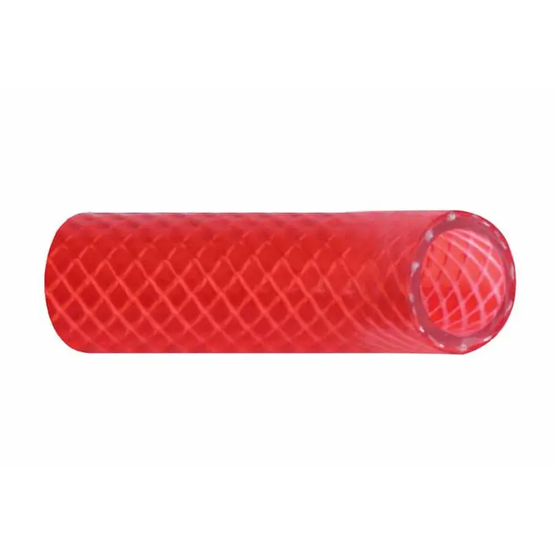 Trident Marine Fda-Approved Hot Water Hose – 3/4" Reinforced Pvc, Translucent Red, Potable Water Safe, Sold By The Foot [166-0346-Ft] 1