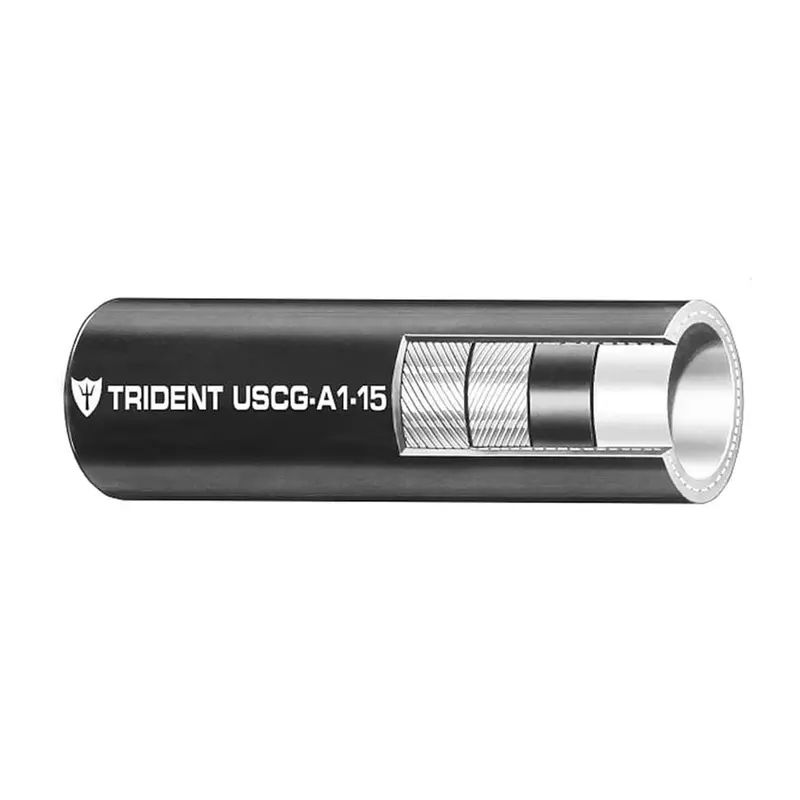 Trident Marine Low-Permeation Fuel Line – 3/8" Type A1-15, Black, Epa-Compliant, Sold By The Foot [365-0386-Ft] 1