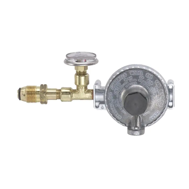 Trident Marine Single-Stage Propane Regulator – 300 Psi Gauge, Tank-Mount Design 1