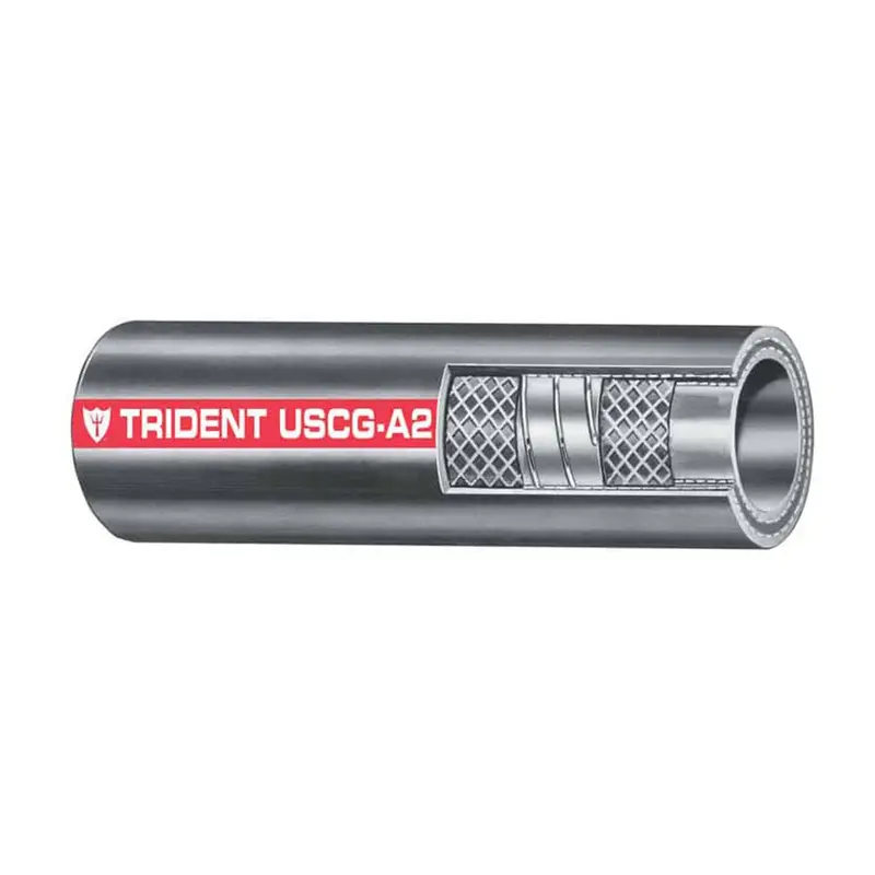 Trident Marine Type A2 Fuel Fill Hose – 2" Diameter, Ul/Abyc Certified, Sold By The Foot [327-2006-Ft] 1