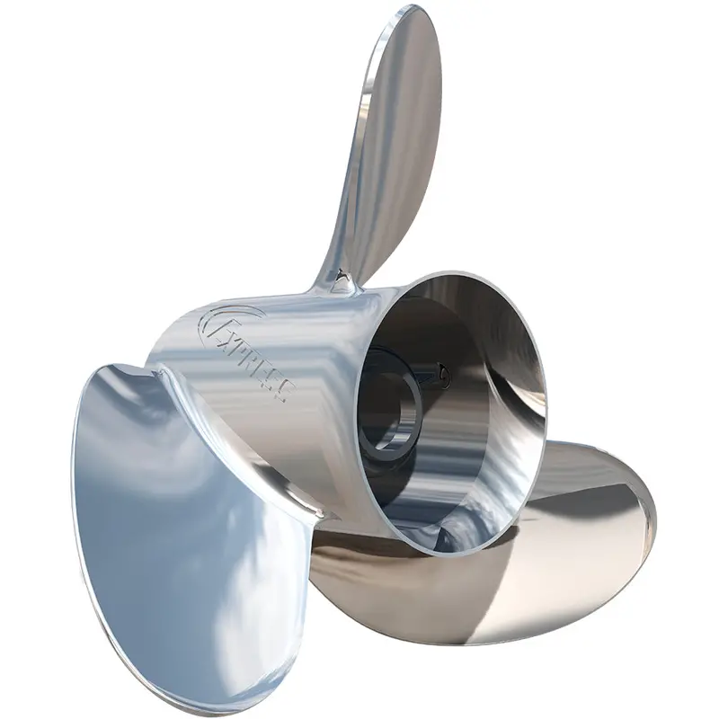 Turning Point Express Mach3 Right-Hand Stainless Steel Prop – 13.75" X 15", 3-Blade 1