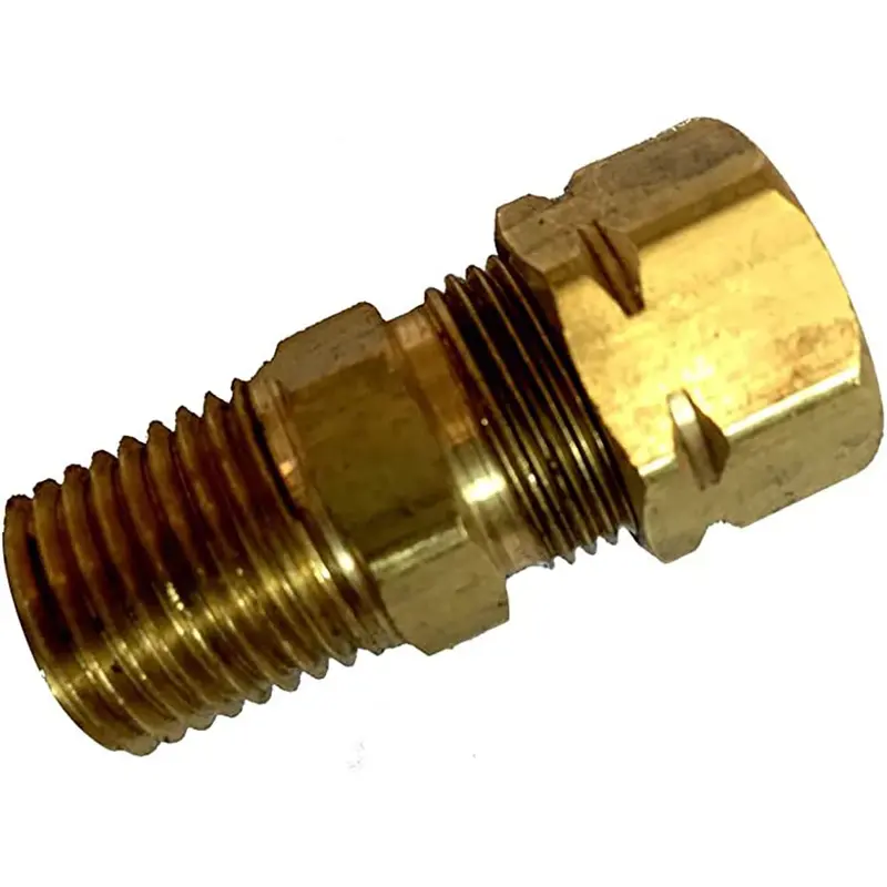 Uflex 1/4" Npt Straight Helm Fitting For Up Series Hydraulic Lines 1