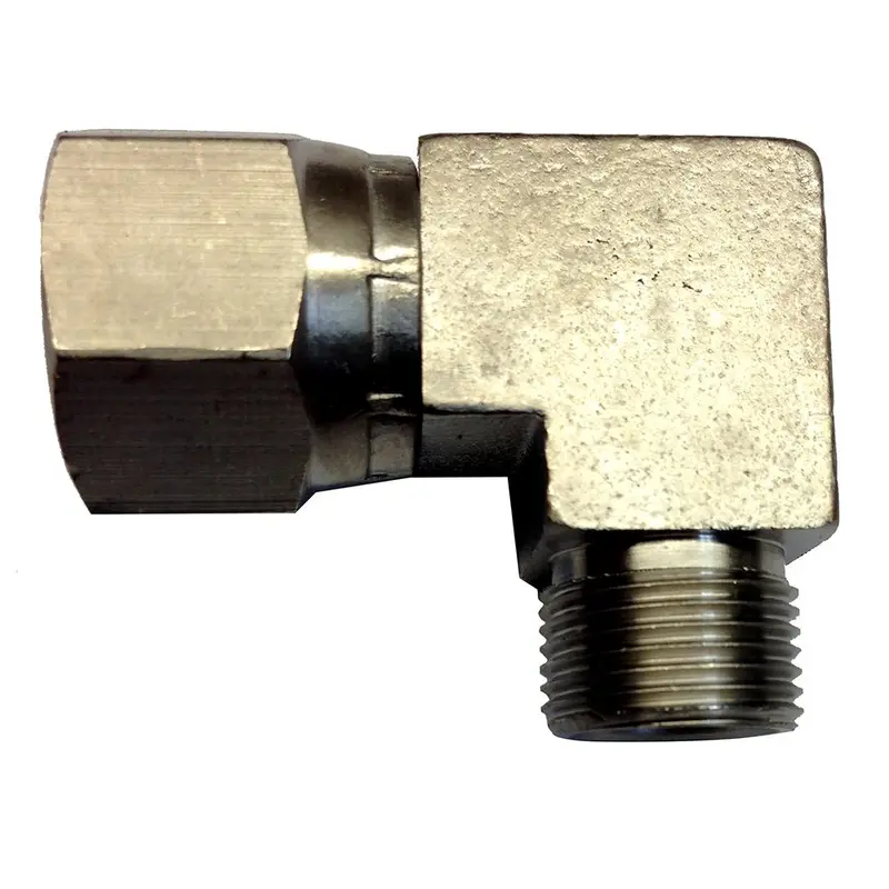 Uflex 90° 3/8" Nickel-Plated Compression Fitting For Up Series Systems 1